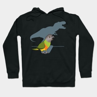 t-rex shadow - senegal parrot Hoodie